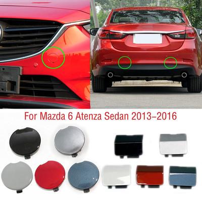 Für Mazda 6 Atenza Limousine 2013 2014 2015 2016 Auto Stoßstange vorne hinten Abschlepphaken Abdeckung Kappe Anhänger Abschleppöse Deckel