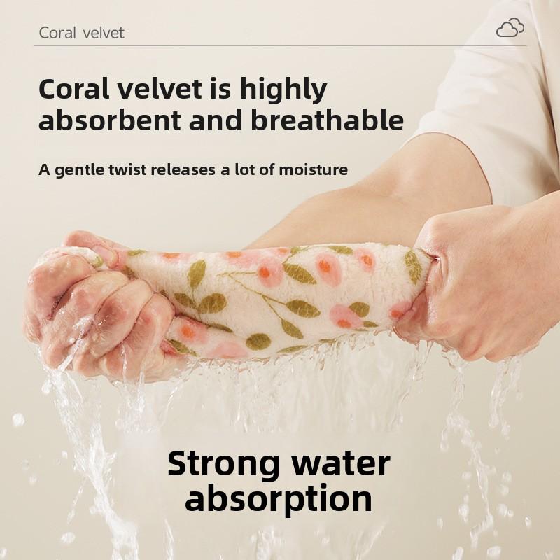 Kitchen Household Printed Absorbent and Easy-to-clean Towels