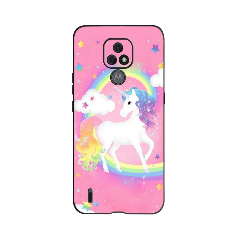 For Moto E7 Case Silicone Soft TPU Phone Cover For Motorola Moto E7 Power E 7 Case Capa Moto E7 Plus Cute Fashion Funda Bumper