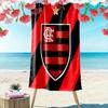 Telo Mare con Stampa Logo Flamengo2, Grande Morbido Asciugatura Rapida per Spiaggia Campeggio Nuoto