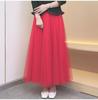 Women's Mid-length Mesh Tulle Skirt