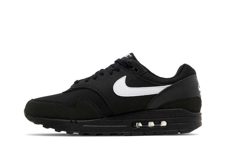 Nike Air Max 1 Schwarz Weiß Swoosh