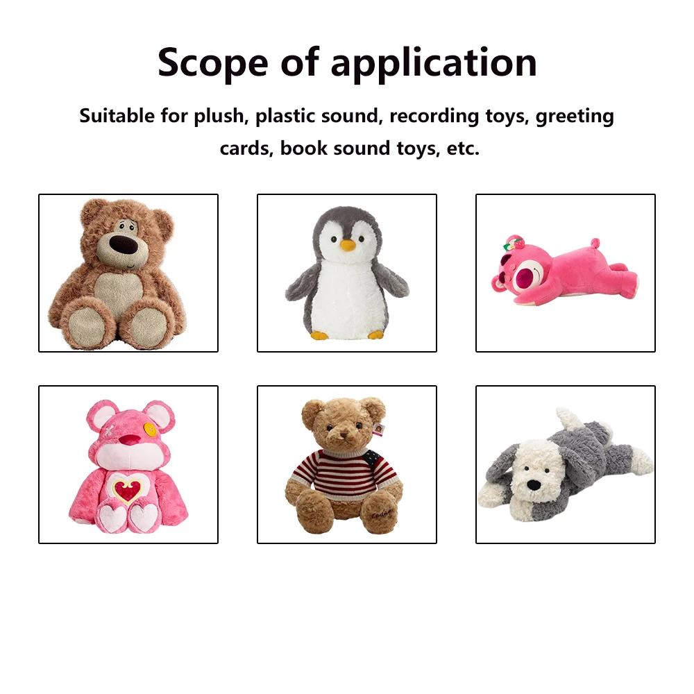 30S/60S Plush Toy Voice Message Recording Box Electronic Module Speaker DIY Toy Recording Equipment
