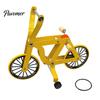 Bird Intelligence Toy Training Bike Toy, Interactive Bicycle Exercise Enrichment Parrot Equipment Educational for Lovebird Conures Parakeet Cockatiel