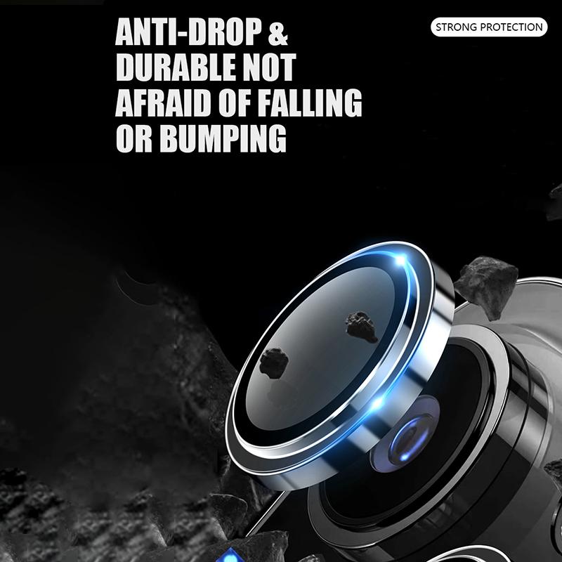 X-LEVEL AR Spotlight Series For Samsung Galaxy S23/S23+ Camera Lens Protector Set Night Shooting Mode