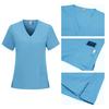 Unisex Medical Scrub Suit - Sweat-Absorbing, Heat-Dissipating Workwear for Hospital Operating Rooms