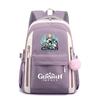 Genshin Yuanshin Peripheral Backpack Youth Large Capacity School Bag Men'S And Women'S Leisure Travel Bag