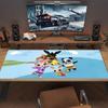 Bing Large Size Mouse Pad Large Gaming Table Cushion Non-slip Laptop Tablet Big Mousepad XXL Mat Mini PC Playmat With Lock Edge