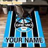 Custom Name Gremio Football Club Emblem Rug Office Rug Chair Mat Non Slip Carpet Rugs for Bedrooms Dining Room Living Room Home Decor Gifts