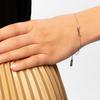 Saint Laurent Original Elegantes Messingarmband Damenarmbänder Silber 635533-Y1500-8126
