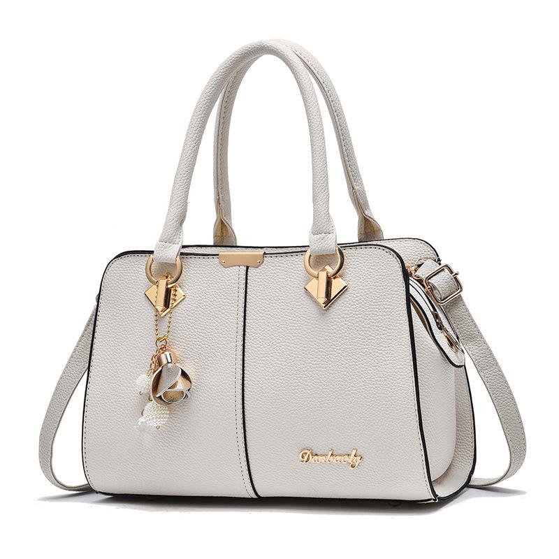 New bag temperament women's bag retro European and American large-capacity handbag women's bag shoulder bag messenger bag bags