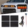 LED Daytime Running Lights for 25 Toyota 4Runner Models - TRD SR5 Grille, Small Yellow