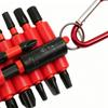 Screwdriver Bit 22 Pcs Impact Screwdriver Bits Set with Organizer Sleeve Magnetic S2 Steel Multi Driver Bits and 1Pc Bit Holder