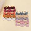 OuJyO Hair Ties for Baby Hair Soft Rubber for Mini Hair Hair Ties Ribbon Cute Hair Colorful Set of Kindergarten Hair Hair First Kindergarten