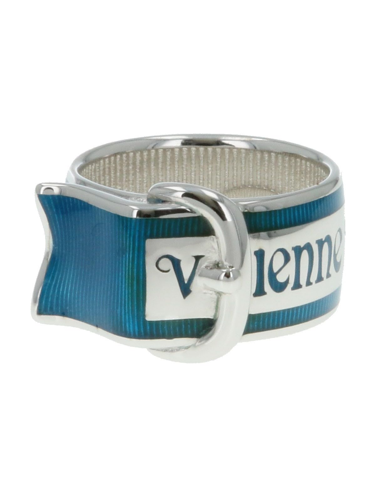 

Ring ENAMEL BELT RING M Silver 925 [Vivienne Westwood] Women s Approx. 13.5 6404018A/01P614 [Item] синій