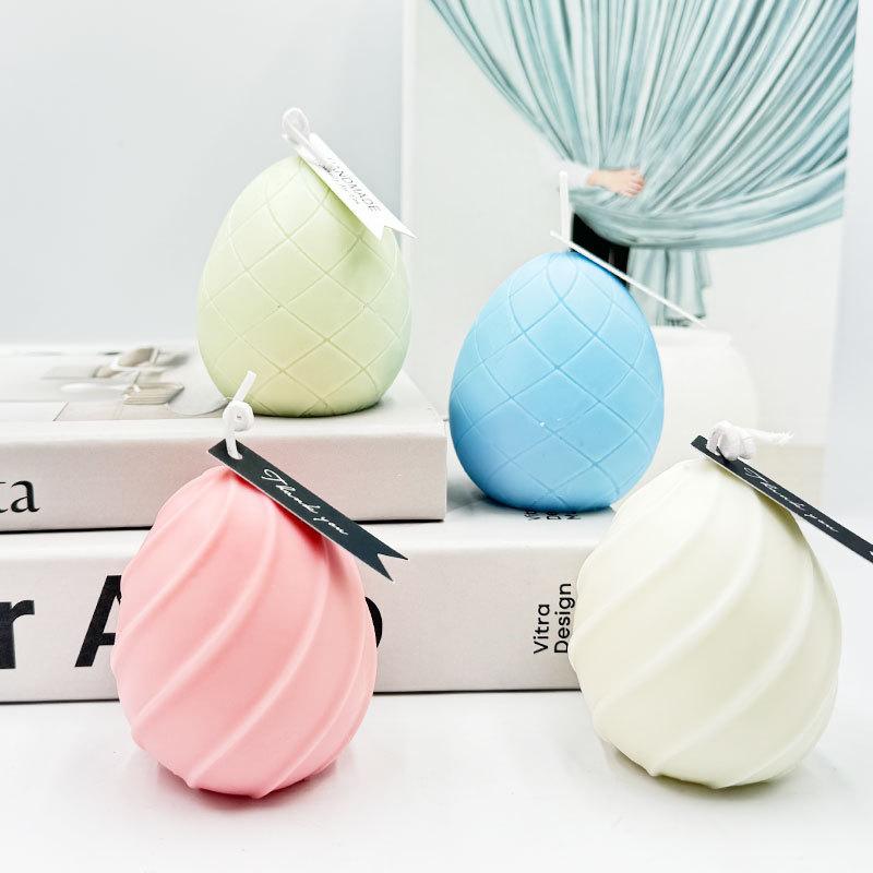 Easter Egg Candle Mold DIY Aromatherapy Candle Making Molds DIY Craft Silicone Mould