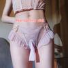 Men Sexy Sheer Underwear Lace Sissy Lingerie Hollowed Pouch Sheath Bullet Separation Panties Low Rise Transparent Briefs