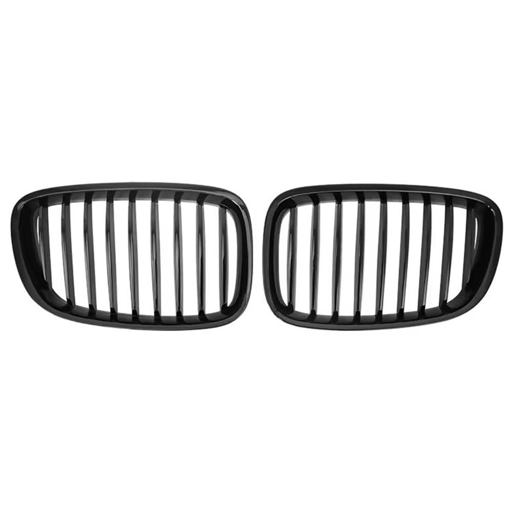 Glänzende schwarze Einzellinien-Niere für BMW 5er F07 (2010-2017)