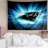Carolina Panthers Tapestry for Bedroom Aesthetic Classroom Tapestries Wall Hanging for Living Room Dorm Office,Ideal Creative Gift
