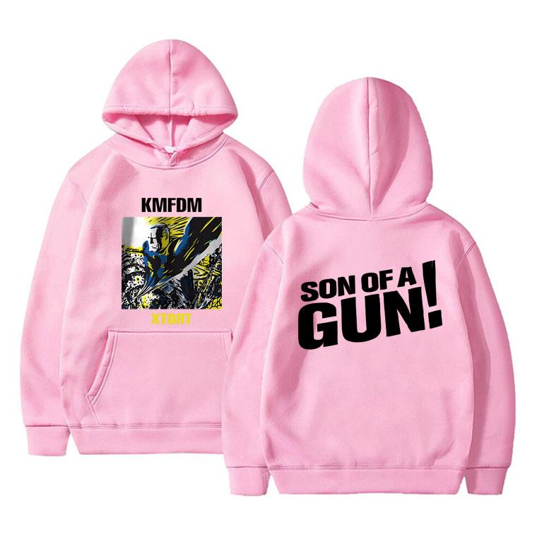 Rock Band KMFDM XTORT Graphic Print Hoodie Men Women Fashion Vintage Gothic Streetwear Unisex Casual Oversized Fleece Hoodies