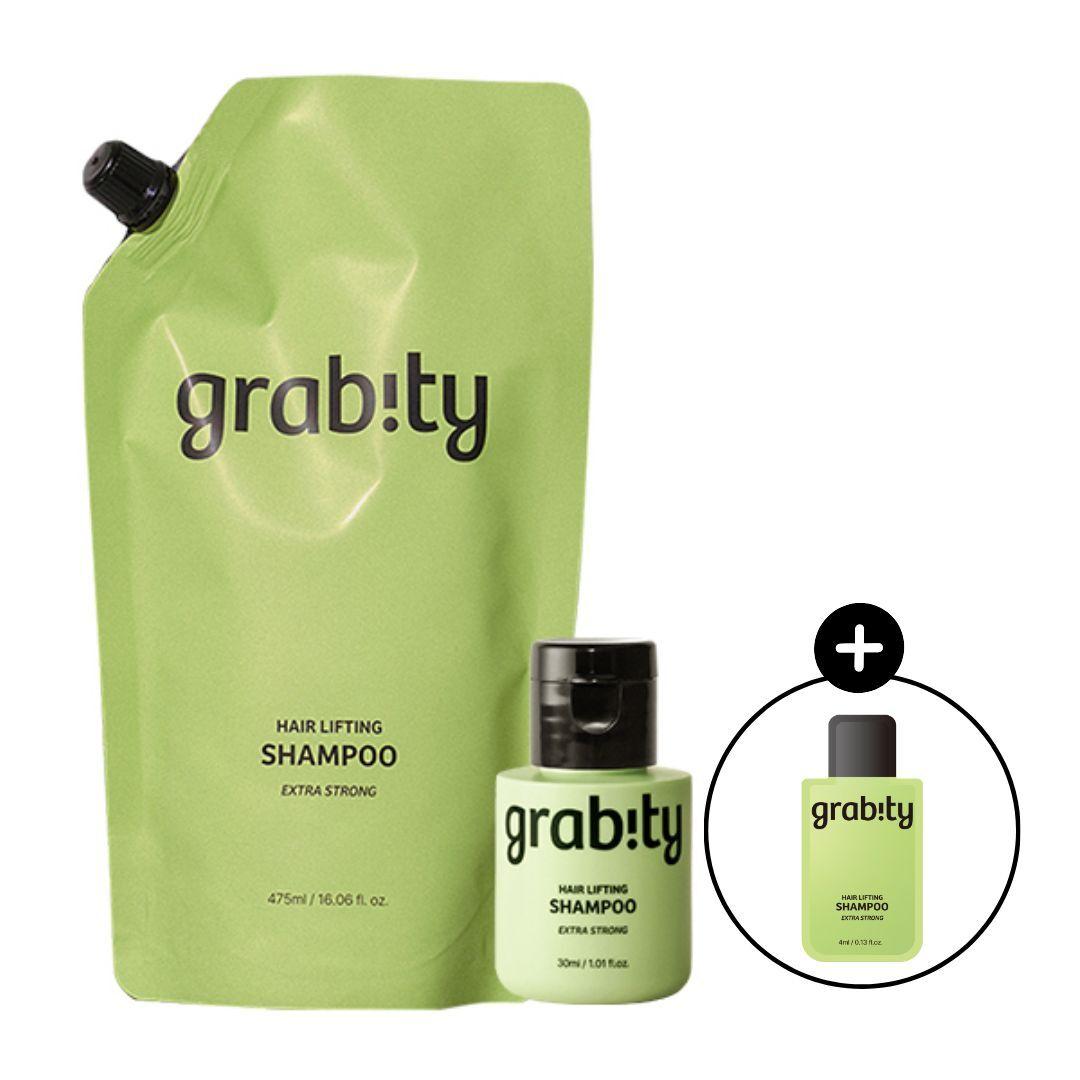 

Hair Lifting Shampoo Extra Strong Refill 475ml (Free: Mini 30ml + Sachet 4ml) Green 475ml