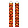 Party Hanging Decoration Halloween Porch Sign Banner, Pumpkin Ghost Awning Wall Supplies Door Decoration, Front Wreath Banner Yard Themed