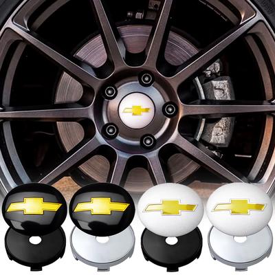 4 szt. 56/60 mm Naklejka na środek piasty koła samochodowego Osłona felgi samochodowej Do Chevrolet Cruze Lacetti Sonic SS Camaro Colorado Trax Silverado