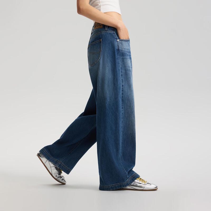 Lee Women's Slouchy Wide-Leg Jeans