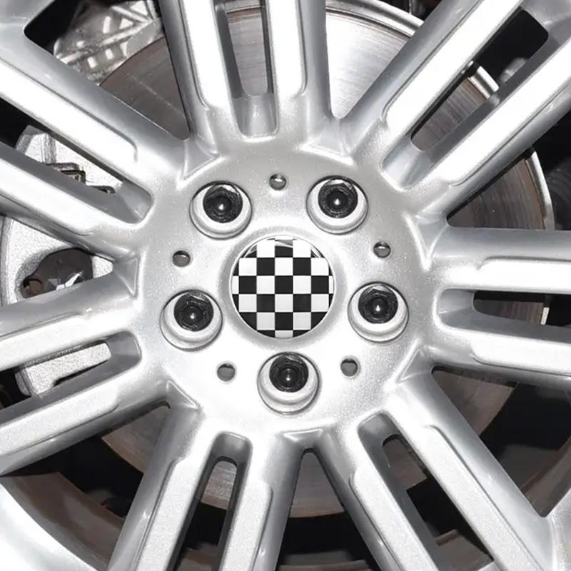 4Pc 54mm 52mm Car Wheel Center Cap Hub Covers Badge Stickers For Mini Cooper One JCW F54 F56 F60 R55 R56 R58 R60 R61 Accessories