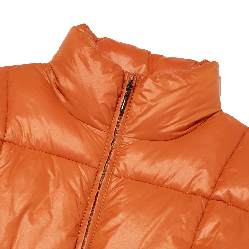 Filluminate Glossy Deuce Padded Jacket - Orange