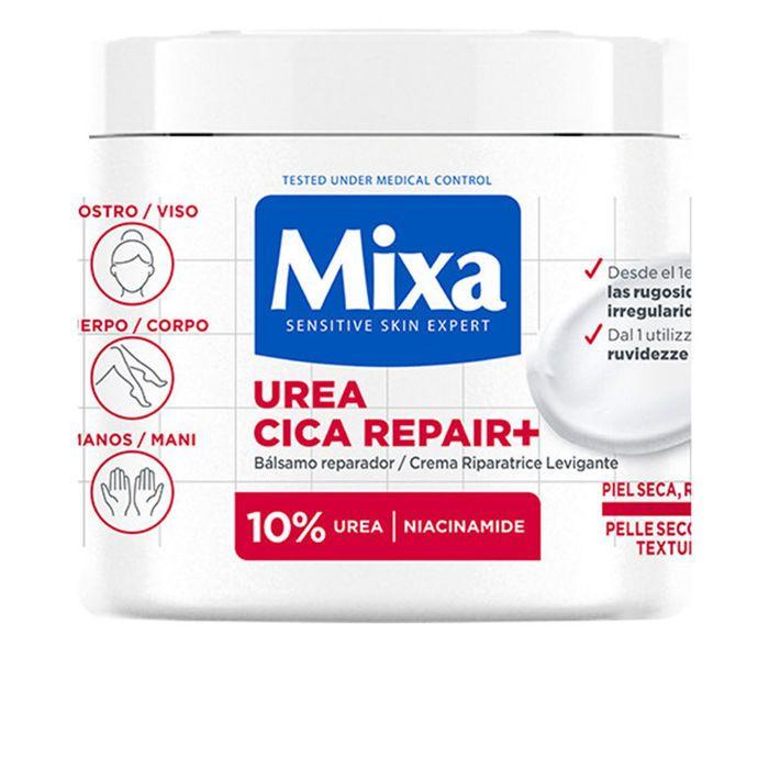 MIXA UREA CICA REPAIR+ Baume Réparateur Pour Peaux Sèches Et Rugueuses 400 Ml