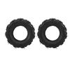 Set of 2 4.00 8 Tubeless Tire 4 Ply 672 Lb Load Capacity Rubber Garden Tractor Tire for Tiller Trencher Snow Blower