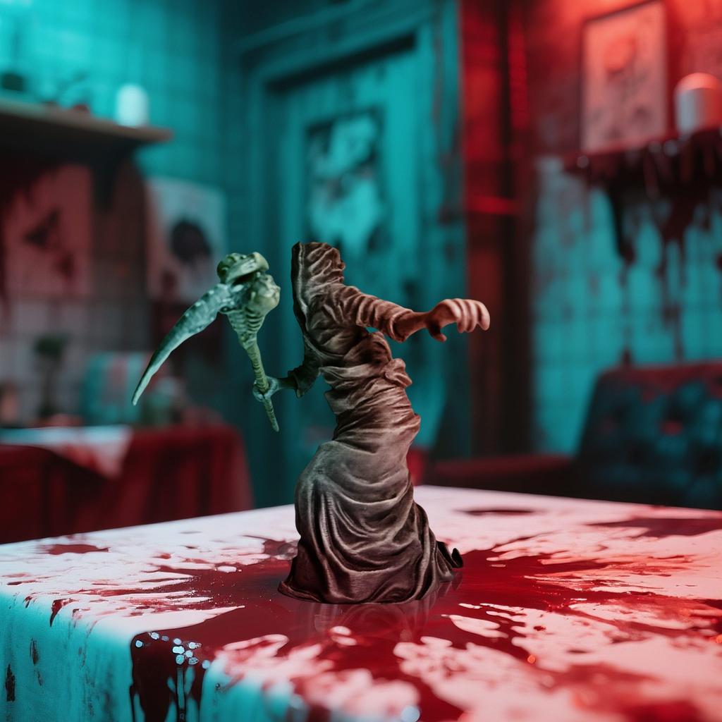 Death  Decorative Figurine, Creative Horror Atmosphere Figurine, Protective Figurine, Suitable For Gifting, Ideal Gift For Boys And Girls