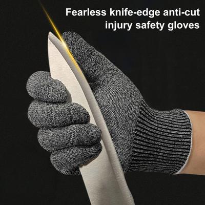 Cut Resistant Gloves Touchscreen Safety Anti Cutting Gloves for Kitchen Meat Cutting Oyster Shucking