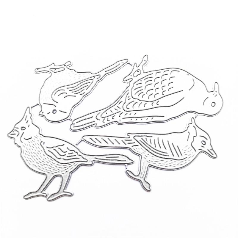 Birds Metal Cutting Dies Stencil DIY Scrapbooking Photo Album Decor Embossing Cards Making DIY Crafts