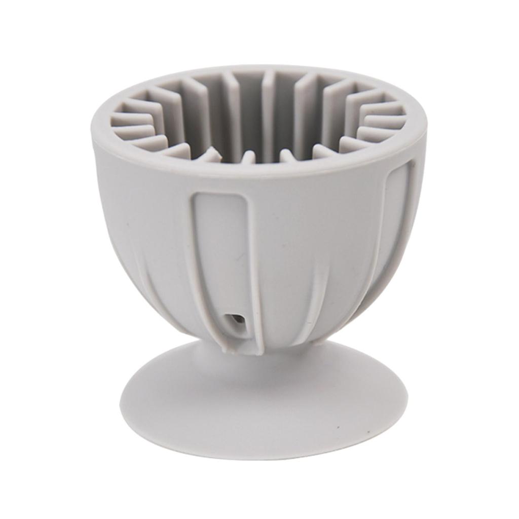 Egg Scrubber for Fresh Eggs Kitchen Utensil Silicone Multipurpose Washer gray