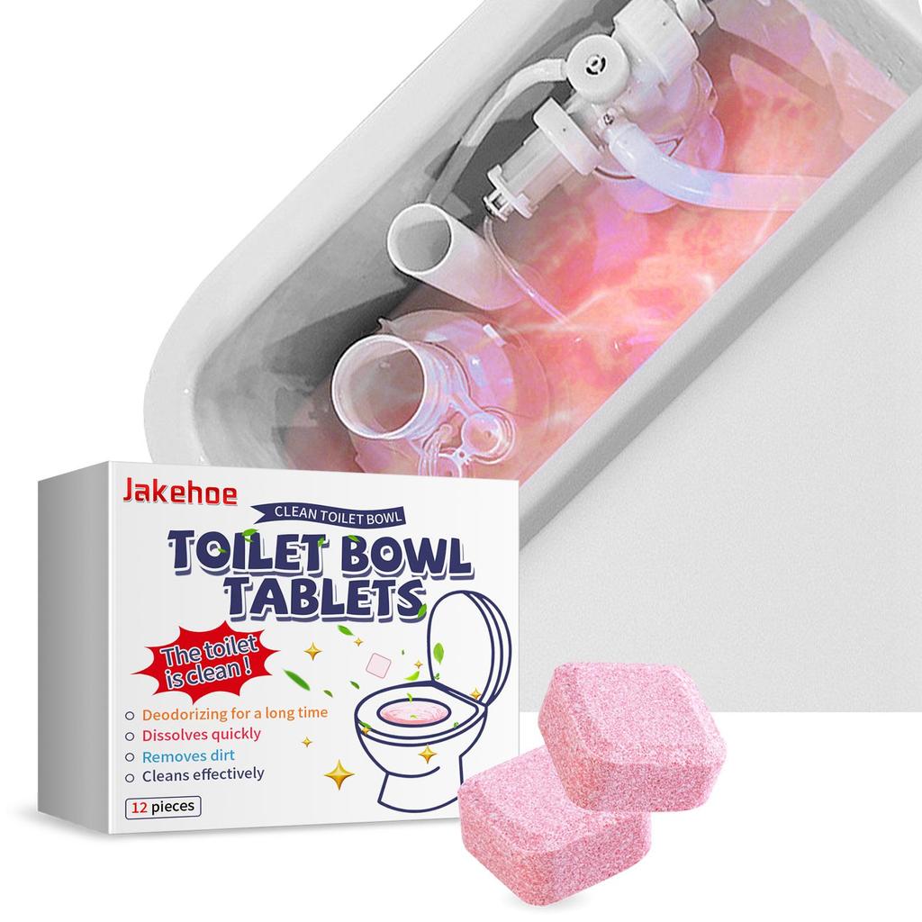 Toilet bowl effervescent tablets Toilet bowl cleaner clean odor yellow stains stains urine stains bidet cleaning tablets