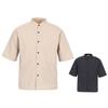 KIM YOUNG JOO GOLF Summer Stand Collar Diagonal Pocket Men'S Oversized Shirt Kpmmts76