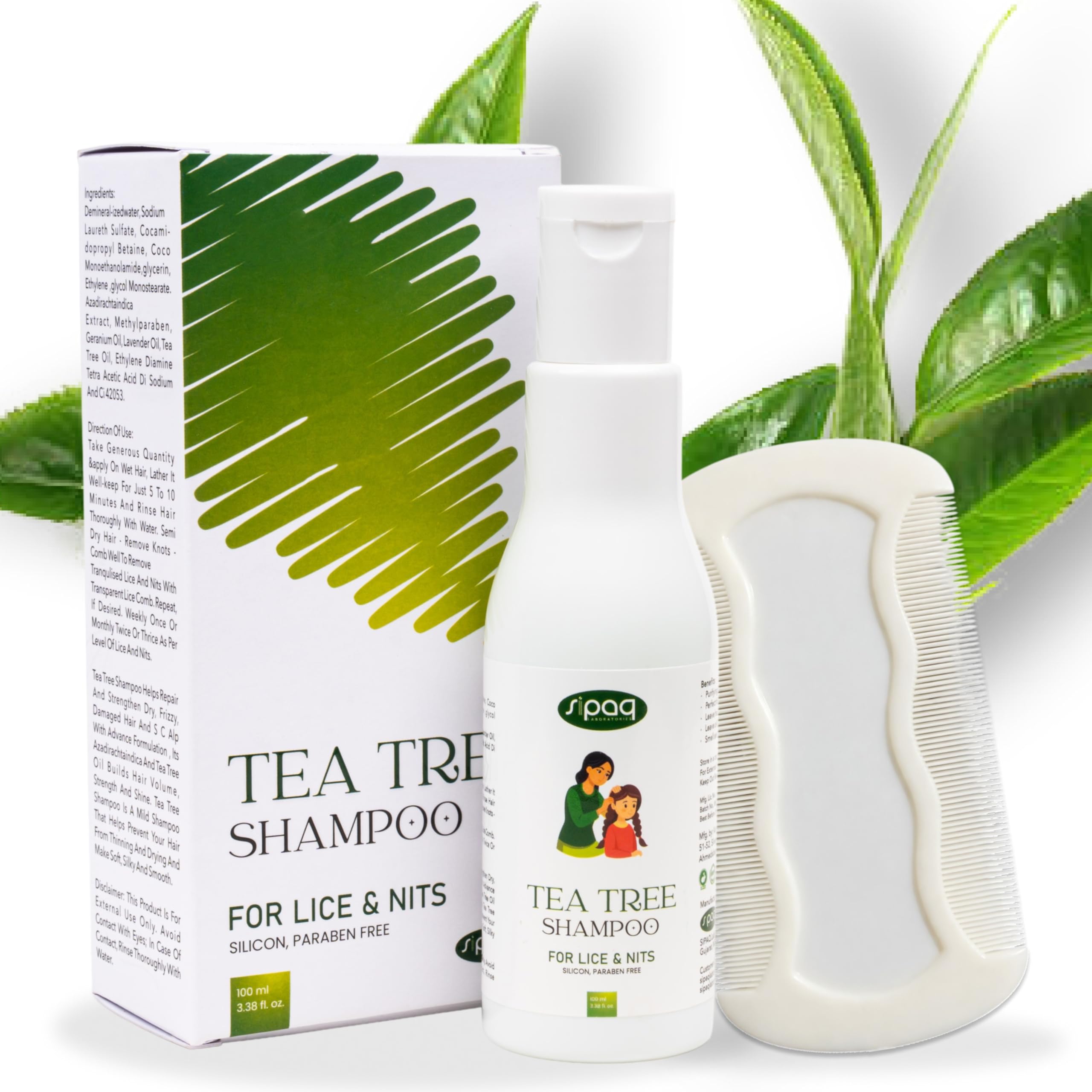 SIPAQ Tea Tree 100% Natural Anti