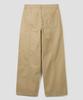 AGOD Side Cut Pocket Peachskin Cotton Pants [Beige]