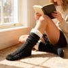 USB Heating Socks Thermal Foot Warmer USB Warming Foot Socks For Office Travel Vacation Hotel Apartment Dormitory Farmhouse