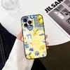 Ocean Wine Glass Lemon Phone Case For iPhone 17, 16,15,14,13,12,11 Plus,Pro Max, Others Soft Black Cover