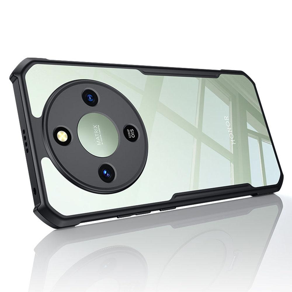 XUNDD For Honor X70 5G Case Dropproof TPU+Acrylic Clear Back Phone Cover