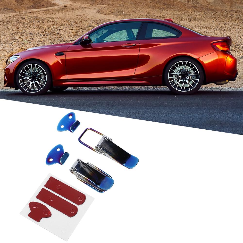 Universal Car Hood Lock Clip Quick Latch Fender Clamp  Hook Small Size