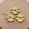 Circle Flat Position Spacer Beads Alloy Blank Disc Bulk Beaded Jewelry Making Supplies For DIY Charm