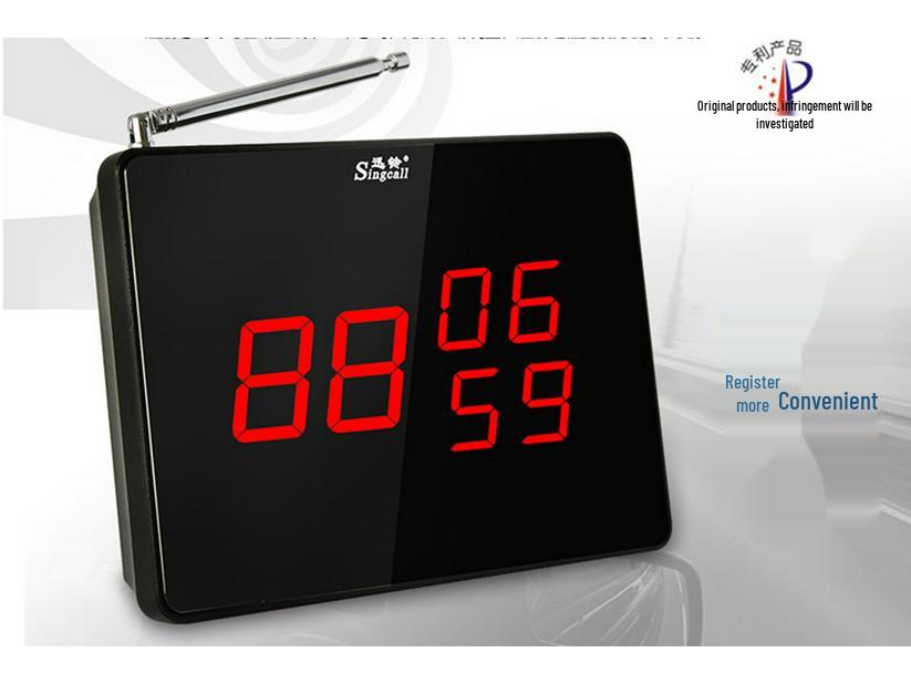 Xunling SC-R10 Wireless Paging System for Restaurants and Hotels