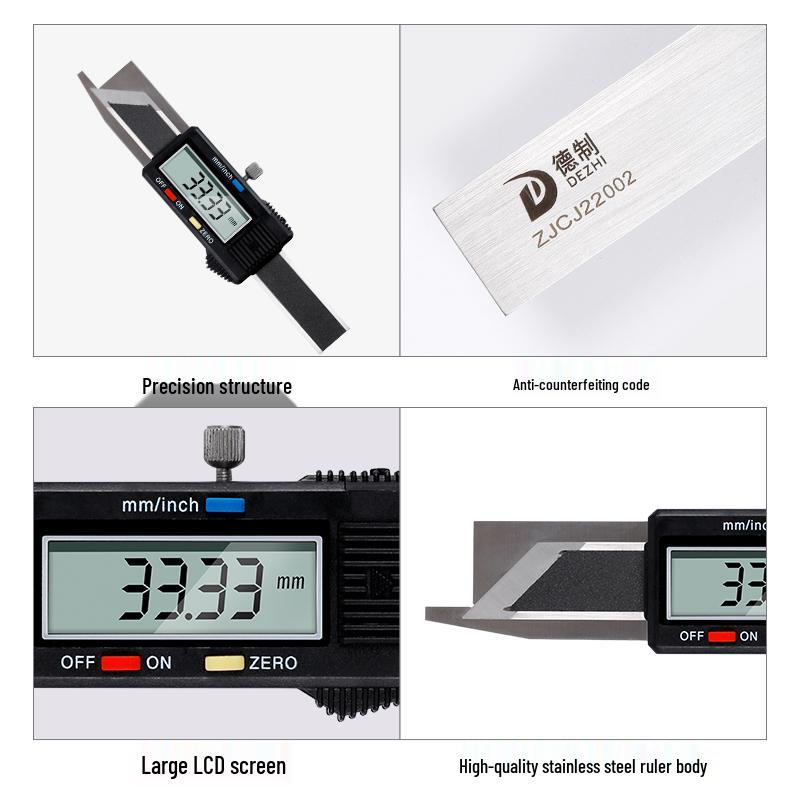 Digital Vernier Chamfer Gauge High-Precision Electronic Caliper