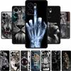 Für Oppo Reno 13F 13 F Handyhülle Reno13F Schwarzes Silikon Weich Für Oppo Reno 14 F 14F Rückabdeckung Hülle Reno14F Schutzhülle