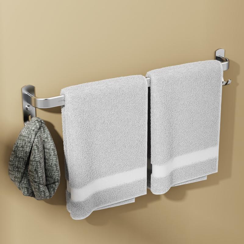 Jomoo Anodized Space Aluminum Towel Rack