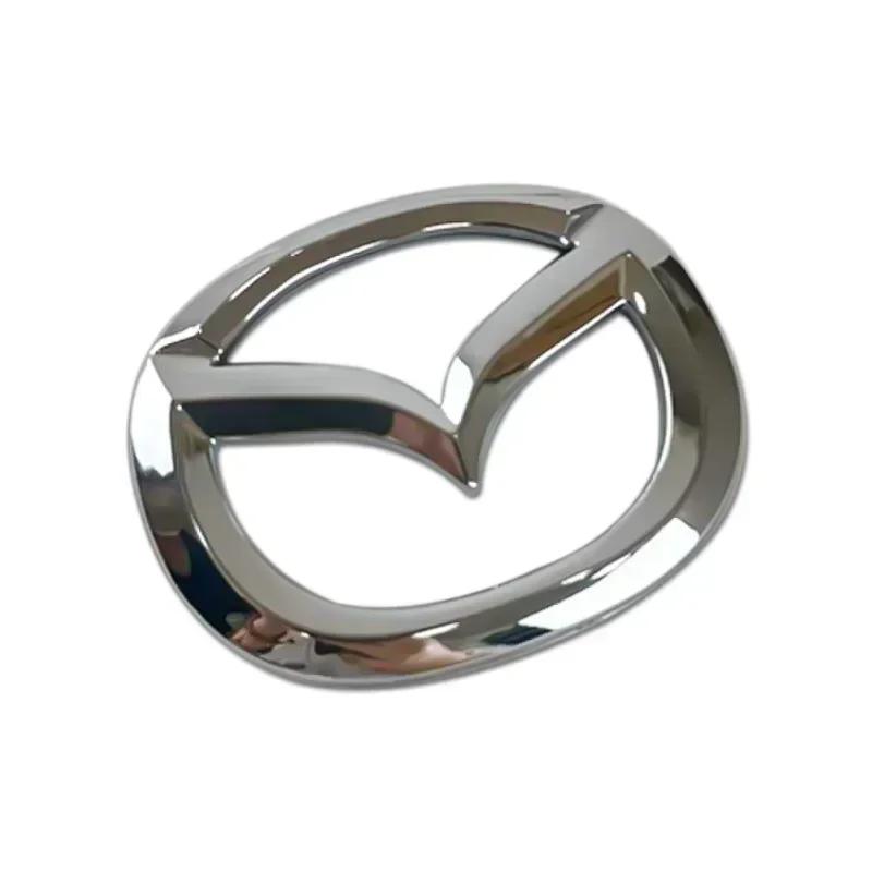 2025 Hot Plastic Car Front Trunk Emblem for Mazda 6 Mazda6 Steering Wheel Badge 3D Body Replaced Sticker Rear Tail Refitting Dec